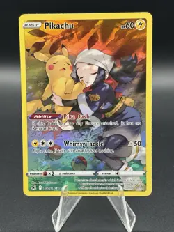 Pokemon TCG- Ultra Rare Pikachu #TG05/TG30 Sword&Shield Lost Origins - Image 1