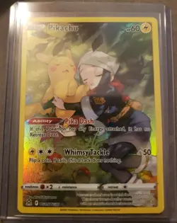Pokemon TCG- Ultra Rare Pikachu #TG05/TG30 Sword&Shield Lost Origins - Image 1
