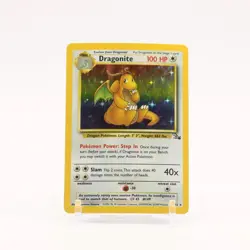Dragonite - 4/62 Fossil Unlimited Holo Rare Pokemon - LP/MP - Image 1