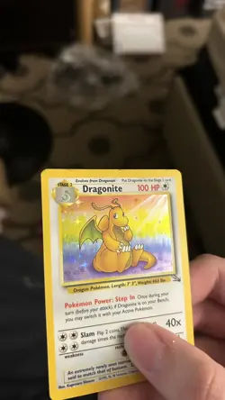 Pokemon TCG - Dragonite 4/62 Fossil Unlimited Holo LP/MP - Image 5