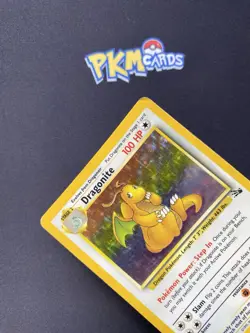 Pokemon TCG Dragonite Fossil 4/62 Holo Rare MP. - Image 3
