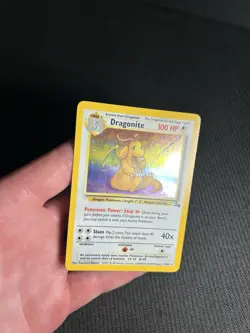 Pokemon TCG Dragonite 4/62 Fossil Holo Rare LP-/MP - Image 5