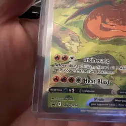 Pokemon TCG Charizard v SWSH260 Holo Rare Card Sword & Shield Promo - Image 4