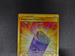 Pokemon TCG Suspicious Food Tin 080/073 Secret Rare Champions Path Gold Card - Image 2