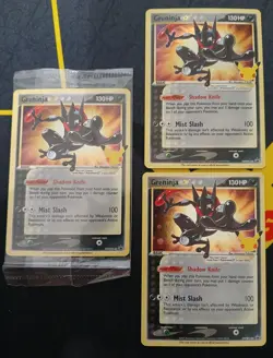 Greninja Star SWSH144 SWSH: Sword & Shield Promo Cards Holo (Lot of 3) - Image 4