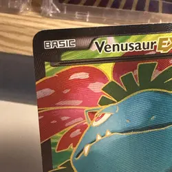 Pokemon TCG Venusaur EX 141/146 XY Base Set Ultra Rare Full Art Holo Card LP - Image 3