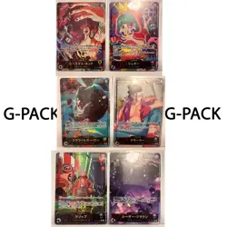 ONE PIECE Card Game - OP10 - God Pack / G-Pack - Leader Set (6 Karten) - Japanes - Image 1