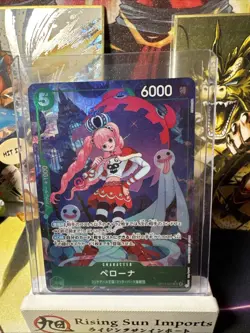 Perona (Alt Art) SR OP14-033 The Azure Sea's Seven ONE PIECE Card Game Japanese - Image 1