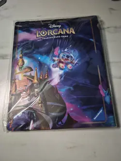 Disney Lorcana Stitch Binder Card Portfolio Album NEUF officiel 252 Cartes Max - Image 2