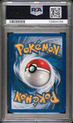 Pokemon Card Larvitar 52/106 Reverse Holo EX Emerald 2005 PSA 8 NM-MT - Image 2