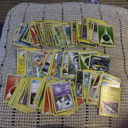 Pokemon card bulk 158 cards & sleeves - Image 2