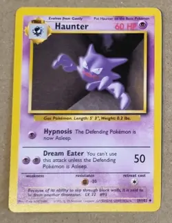 Pokemon TCG Haunter Base Set 29/102 Pokemon Trading Card - Image 1