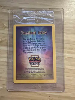 Pokemon TCG Ancient Mew Holo Card 2000 Movie Promo, Factory Sealed - Image 2