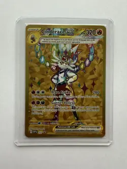 Pokemon TCG Cinderace EX SVP 163 Black Star Promo Card New Sealed - Image 3
