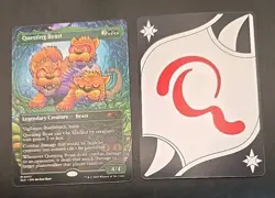 Questing Beast Secret Lair: An Encyclopedia Of Magic MTG Regular Near Mint - Image 1