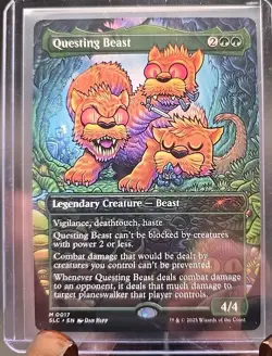 Questing Beast Secret Lair: An Encyclopedia Of Magic MTG Regular Near Mint - Image 3