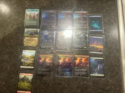 MTG Jurassic World Lot Emblem Foil Jurassic Park Collection JP - Image 1