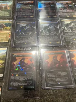 MTG Jurassic World Lot Emblem Foil Jurassic Park Collection JP - Image 2