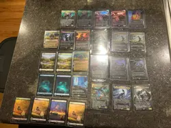 MTG Jurassic World Lot Emblem Foil Jurassic Park Collection JP - Image 1