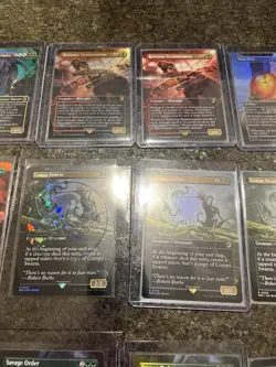 MTG Jurassic World Lot Emblem Foil Jurassic Park Collection JP - Image 3