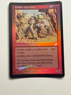 Goblin Warchief Legions FOIL NM- MTG Magic the Gathering - Image 1