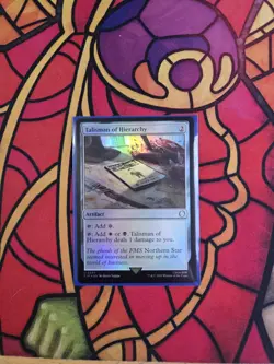 Talisman of Hierarchy Universes Beyond: Fallout Foil MTG NM - Image 3