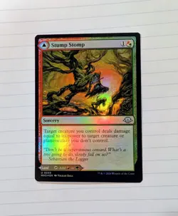 Stump Stomp MTG Magic Modern Horizons 3 Foil 249 NM/M - Image 2