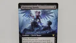 Blightwing Bandit - Extended Art - Non-Foil - Wild of Eldraine Commander - LP/NM - Image 2