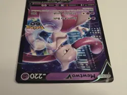 Mewtwo V Pokemon GO SWSH223 Holo Black Star Promo NM - Image 3