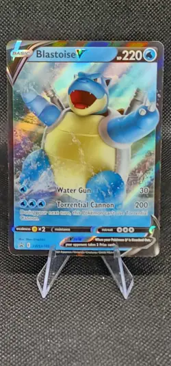 POKEMON BLASTOISE V SWSH101 ULTRA RARE BLACK STAR PROMO NM CONDITION - Image 1