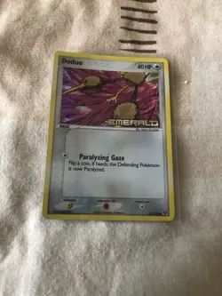 2005 Pokemon TCG Doduo Holo Stamped (ex Emerald) 45/106 - Image 1
