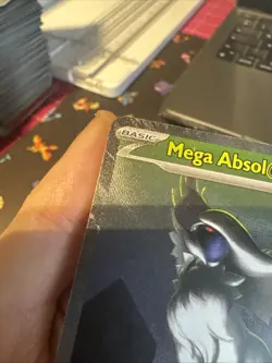 Pokemon TCG Mega Absol Ex 180/132 Mega Evolution Secret Rare MINT - Image 3