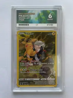 Pokemon Pikachu Special Art TG05/TG30 2022 Lost Origin Trainer Gallery ACE 6 EX - Image 1