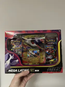 Pokemon TCG: Mega Latias ex Box (damaged) - Image 1