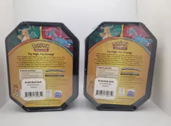 Pokemon TCG Dragonite & Salamence 3 Pack Tin Set 2019 | Factory Sealed - Image 2