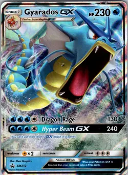 Gyarados GX Promo SM Promos SM212 NM - Pokemon TCG - Image 1