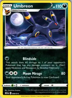 Umbreon Promo McDonald's Promos 2024 009/015 NM - Pokemon TCG - Image 1