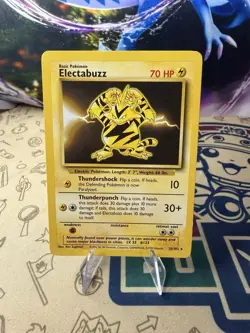 Electabuzz 20/102 Pokemon Base Set Unlimited Rare 1999 - Image 1