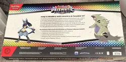 Pokemon TCG Prismatic Evolution Lucario Ex & Tyranitar Ex Premium Collection NIB - Image 2