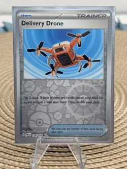 Pokemon Scarlet & Violet Paldea Evolved Delivery Drone 178/193 Reverse Holo - Image 1