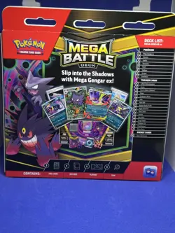 Pokemon TCG Mega Battle Deck-Mega Gengar ex Sealed In Hand - Image 2