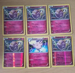 Pokemon TCG XY Breakpoint Clefairy Reverse Holo bundle - Image 1