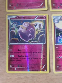 Pokemon TCG XY Breakpoint Clefairy Reverse Holo bundle - Image 2