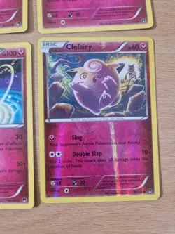 Pokemon TCG XY Breakpoint Clefairy Reverse Holo bundle - Image 3
