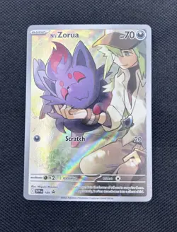 N's Zorua 189 Promo Pokemon TCG Journey Together - Image 1