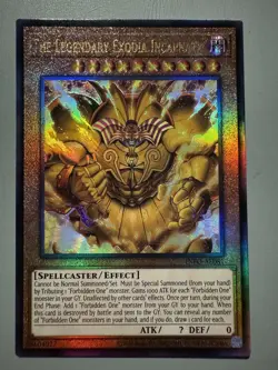 YUGIOH THE LEGENDARY EXODIA INCARNATE ASIA ENGLISH INFO-AE121 ULTIMATE RARE - Image 1