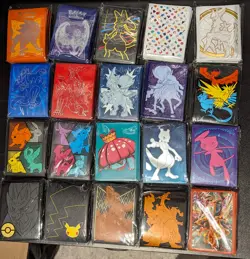 Pokemon TCG Elite Trainer Box CHOOSE YOUR CARD DECK SLEEVES (65 Pack) - Image 1