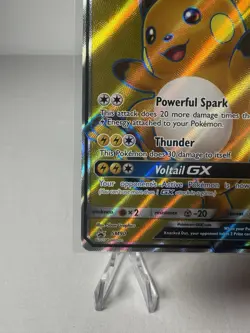 Pokemon TCG Raichu GX Full Art SM90 Black Star Promo 2017 - Image 4