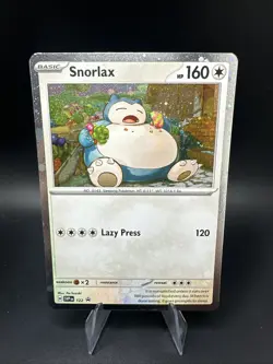 Pokemon TCG Snorlax SVP 122 Cosmos Holo Twilight Masquerade Promo NM - Image 1