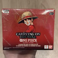 One Piece TCG: OP13 Carrying On His Will Booster Box Sealed English UK Cards - Image 1